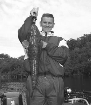 Flathead can often head upstream into quite cold estuary water and lie dormant for long periods. However, they can still be caught by thoroughly working over the deeper holes.